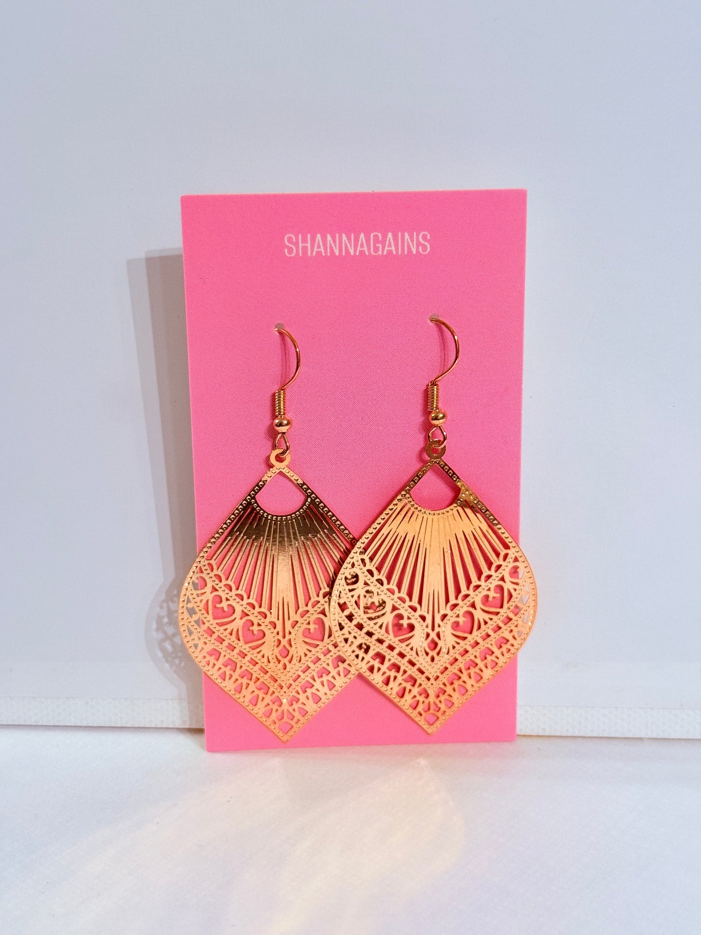 Gold Leaf Earrings