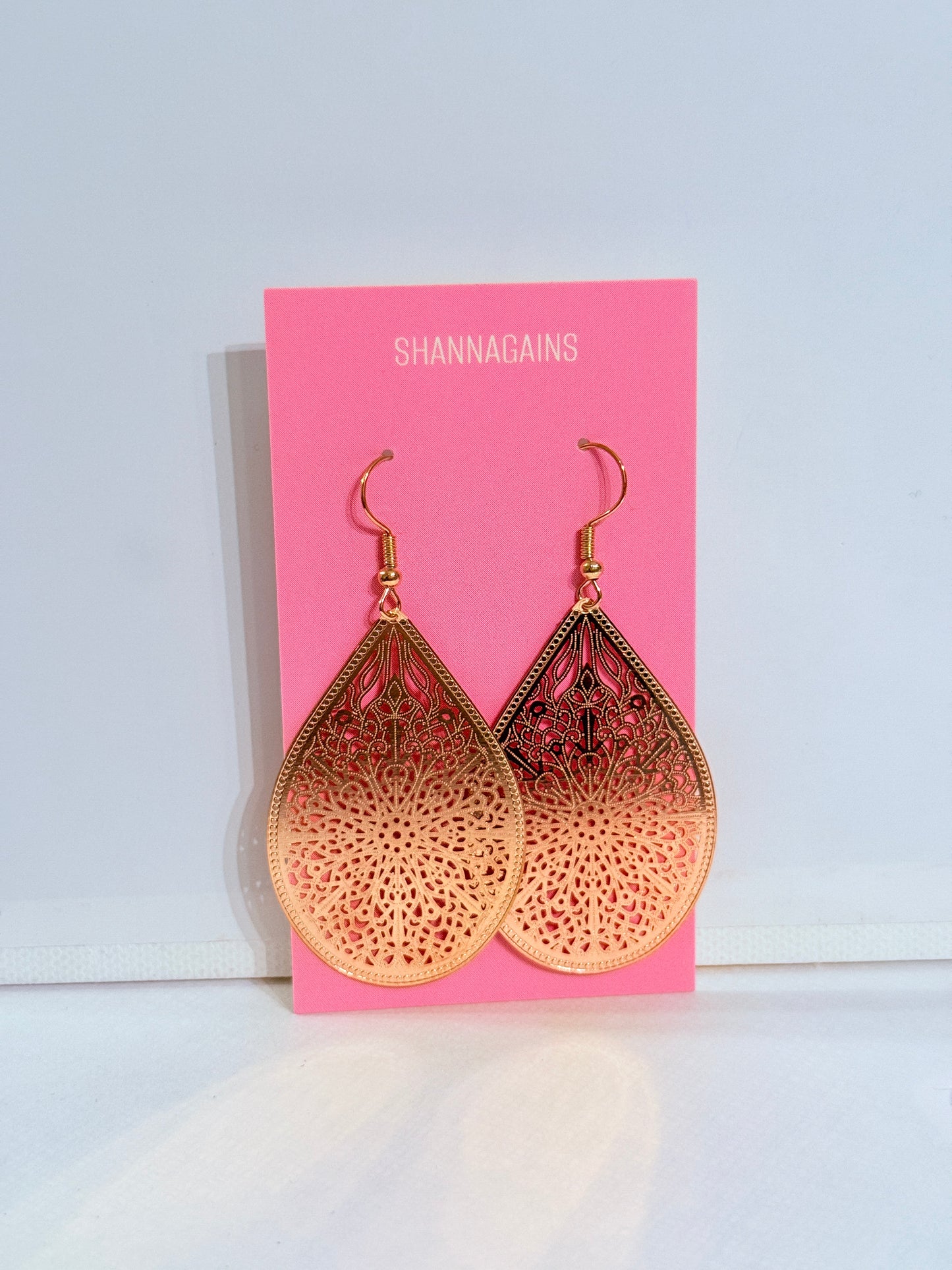 Somewhere To Be Gold Earrings