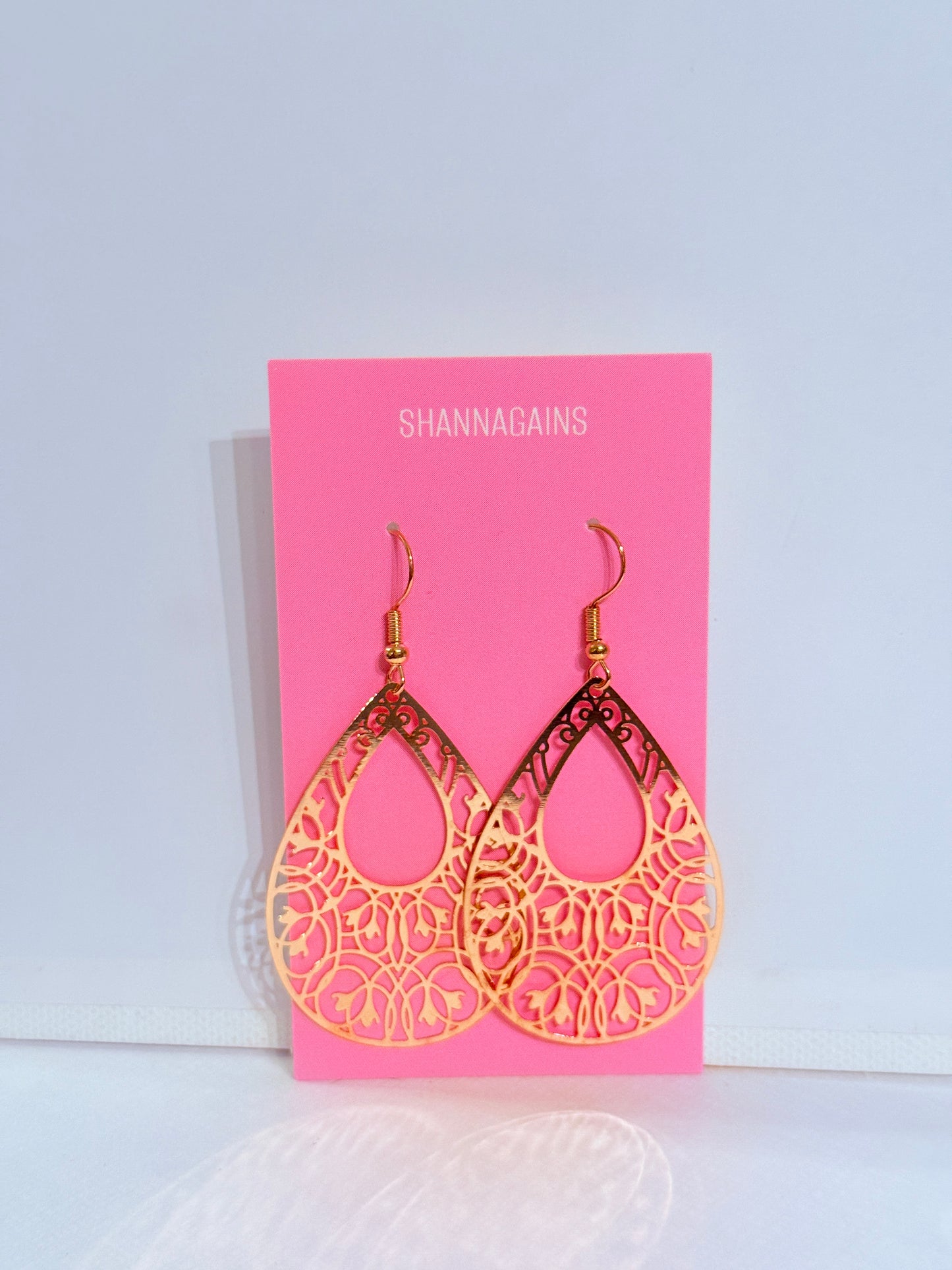 Gold Design Earrings