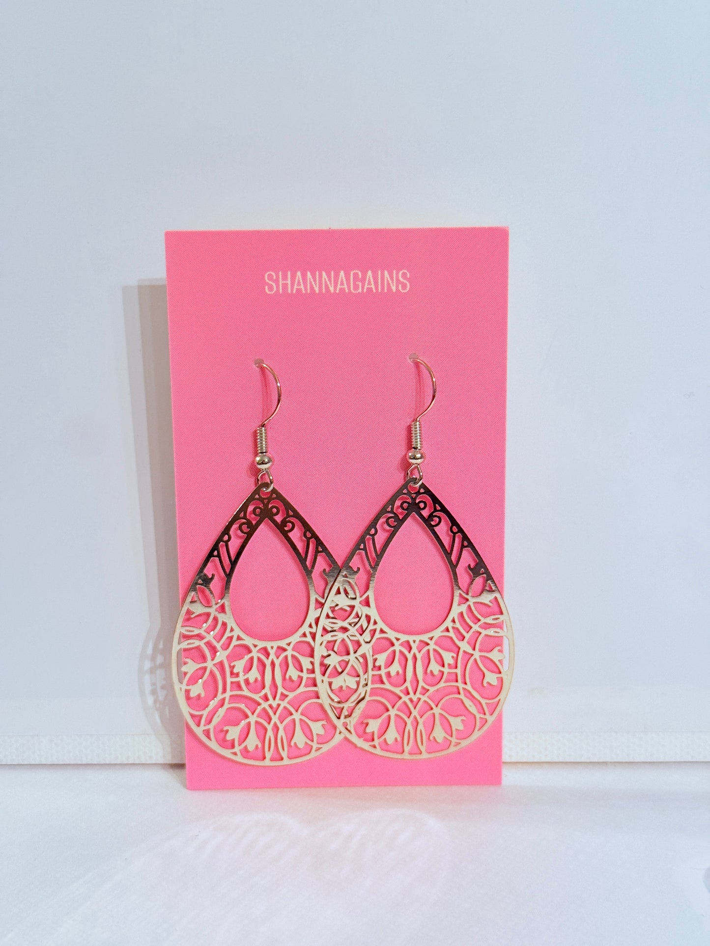 Silver Design Earrings