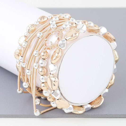 Gold & Silver Bracelet Stack